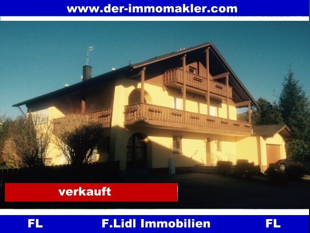 Bad Füssing: **F. Lidl Immobilien** verkauft** Mehrfamilienhaus m. 4 Wohnungen mit Garten -   Ortsteil Bad Füssing - Renditeobjekt 