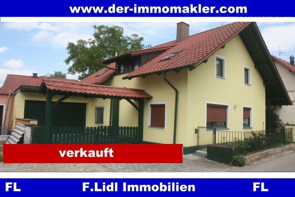 Kirchham: **F. Lidl Immobilien** verkauft 1 Fam. Haus für Handwerker / Bastler in Kirchham 