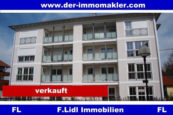 Bad Füssing: verkauft *F. Lidl Immo* Exklusive 3 Zimmer Eigentumswohnung in 8 Fam. Haus / Mehrfamilienhaus - Erdgeschoß mit Terrasse u. Garten 