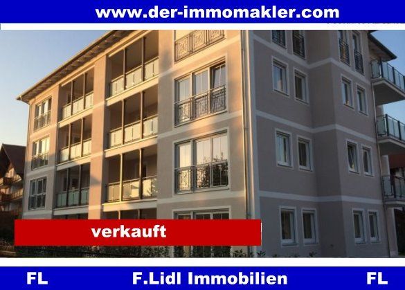 Bad Füssing: *F. Lidl Immo* Exklusive 3 Zimmer Eigentumswohnung in 8 Fam. Haus / Mehrfamilienhaus - 1.Stock mit 2 Balkonen 