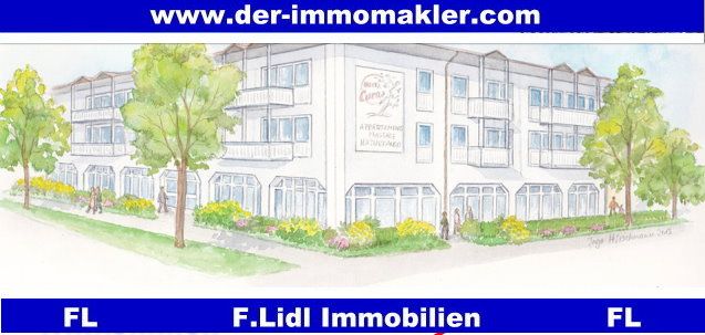 Bad Füssing: *F.Lidl Immobilien* Praxisräume in bester Lauflage in Bad Füssing - Kurallee zu vermieten 