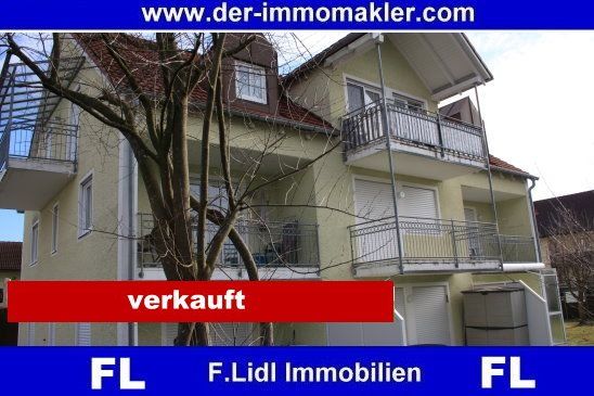 Bad Füssing: F. Lidl Immo*  gepflegte 2 Zimmer Eigentumswohnung Dachgeschoß mit Balkon  