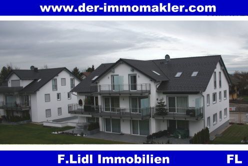 Bad Füssing: F. Lidl Immo** 3  Raum Neubau - Wohnung  / 2.Stock mit Balkon 