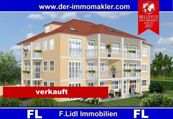 Bad Griesbach im Rottal: *F. Lidl Immo* Exklusive 4,5 Zimmer Panoramawohnung in 5 Fam. Haus / Mehrfamilienhaus - 2.Stock m. Balkon  