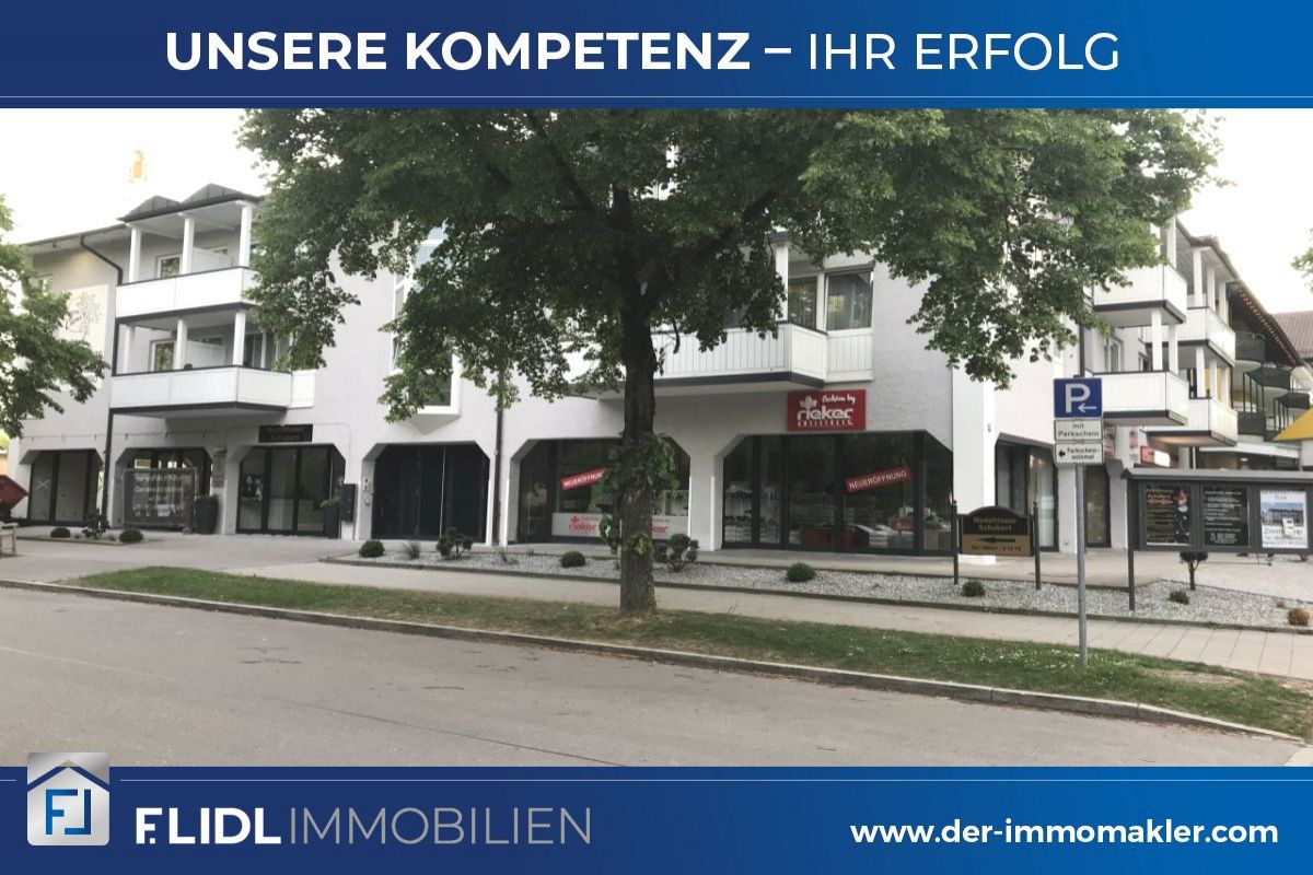 Bad Füssing: *F.Lidl Immobilien* Ladenfläche in bester Lauflage in Bad Füssing - Kurallee (vermietet) 