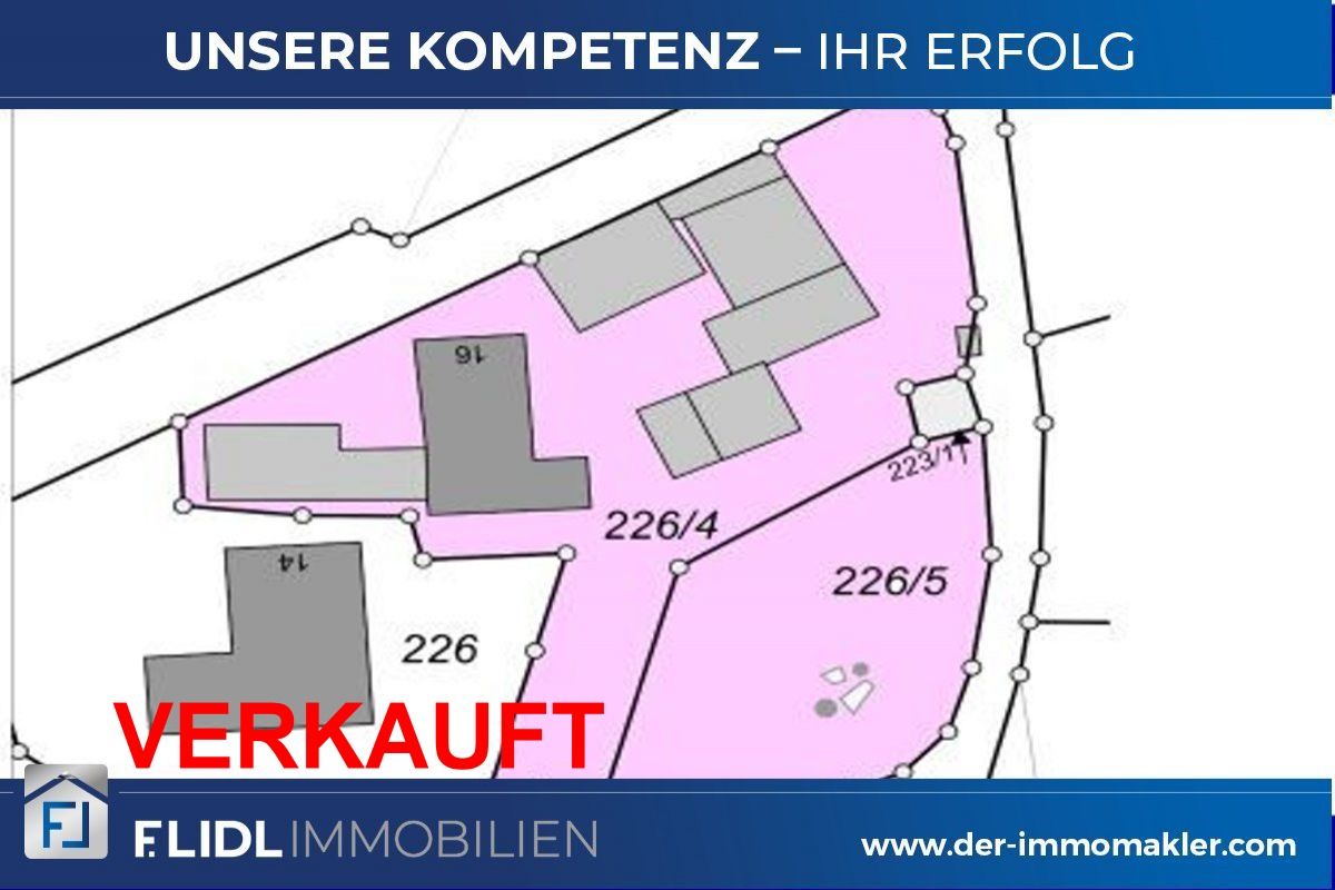 Leiblfing: Großes Grundstück mit Abbruchhaus (Bauträgerobjekt)  