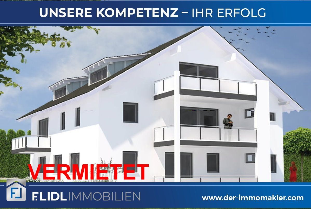 Neuhaus am Inn: Exklusive 2 Zimmer Mietwohnung 1.OG m. Balkon Neubau In Neuhaus / Inn  