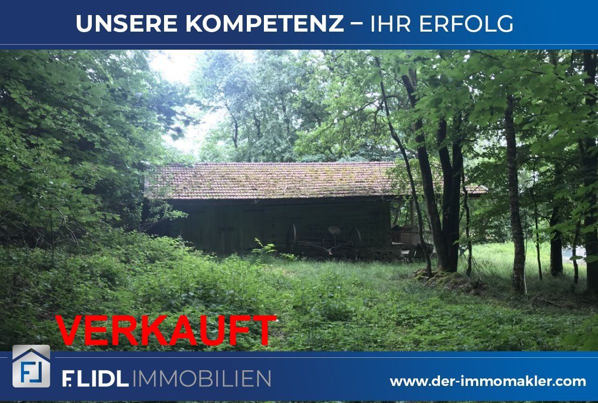 Bad Griesbach im Rottal: Freizeitgrundstück mit Hütte Nähe Bad Griesbach  zu verkaufen 