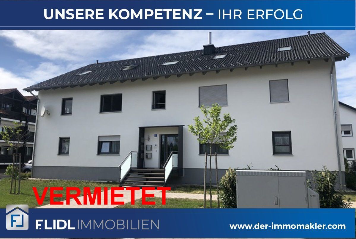 Bad Füssing: 3 Raum Neubau - Wohnung  / 2.Stock mit Balkon 