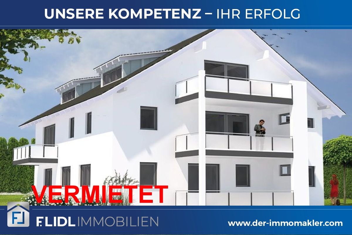 Neuhaus am Inn: Exklusive Mietwohnung 2 Zimmer 1.OG m. Balkon in Neuhaus / Inn 