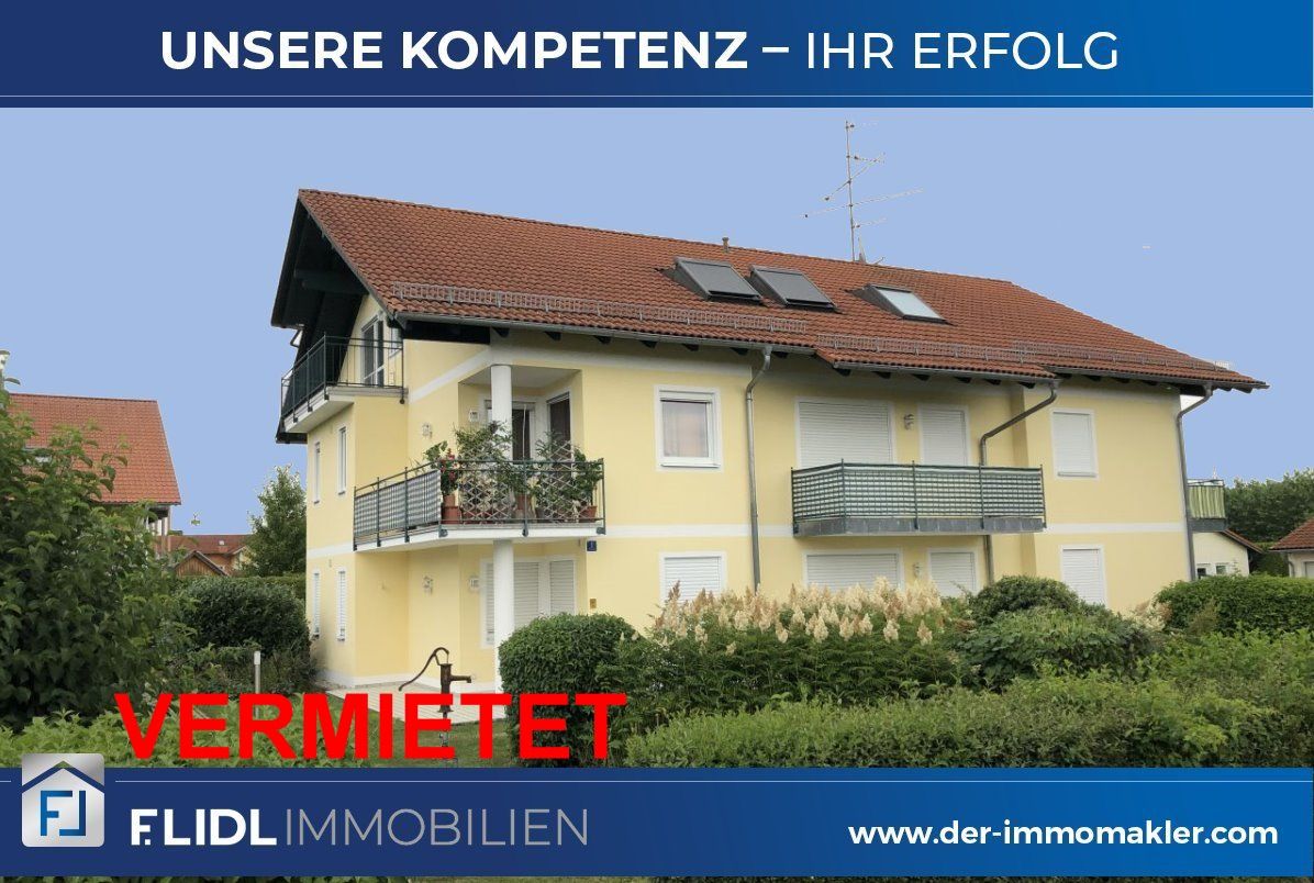 Bad Füssing: gepflegte 2 Zimmer Mietwohnung in Egglfing (Bad Füssing)  