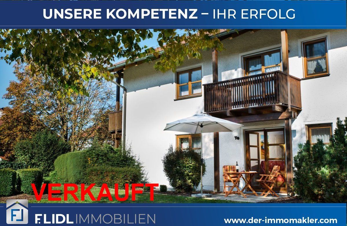 Bad Füssing: 3 Zimmer Eigentumswohnung  / EG u. UG mit Terrasse 