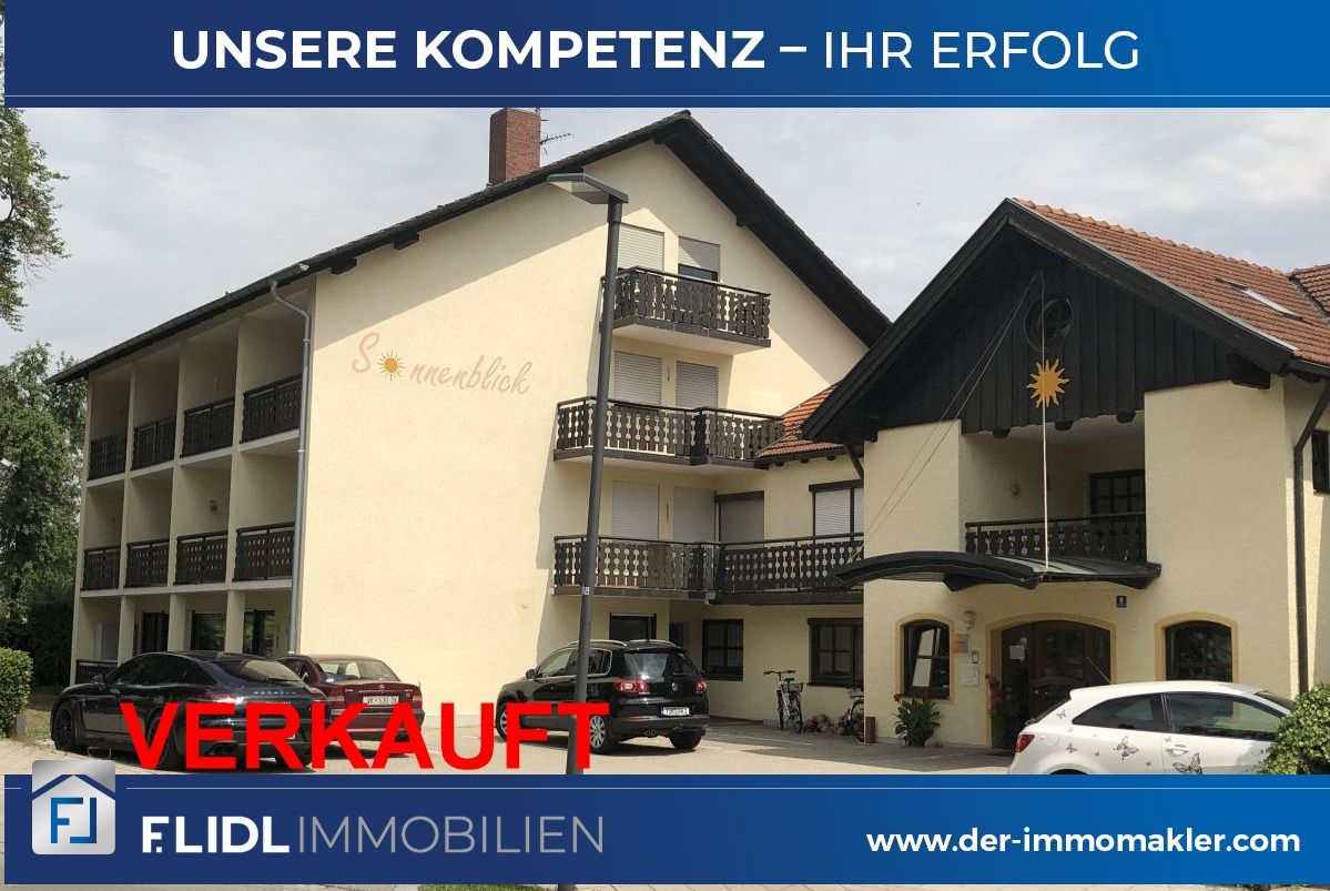 Bad Füssing: Bad Füssing 1 Zimmer Appartement -2. Stock m. Balkon 