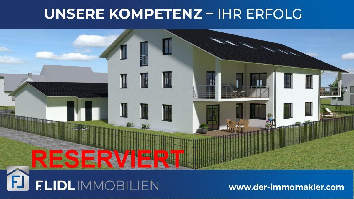 POCKING: Pocking: Exkl. 3,5 Zimmer Eigentumswohnung DG Neubau  