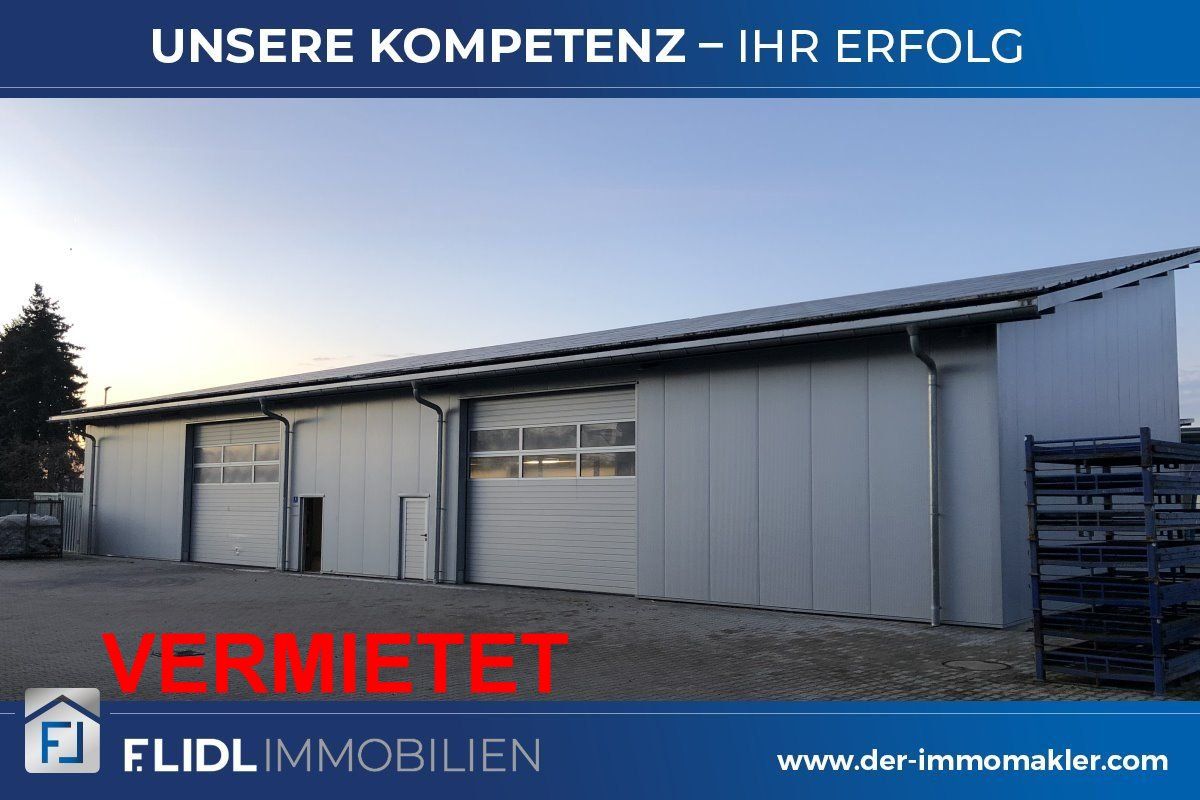 Pocking: Moderne Halle in bester Lage Pockings zu vermieten 