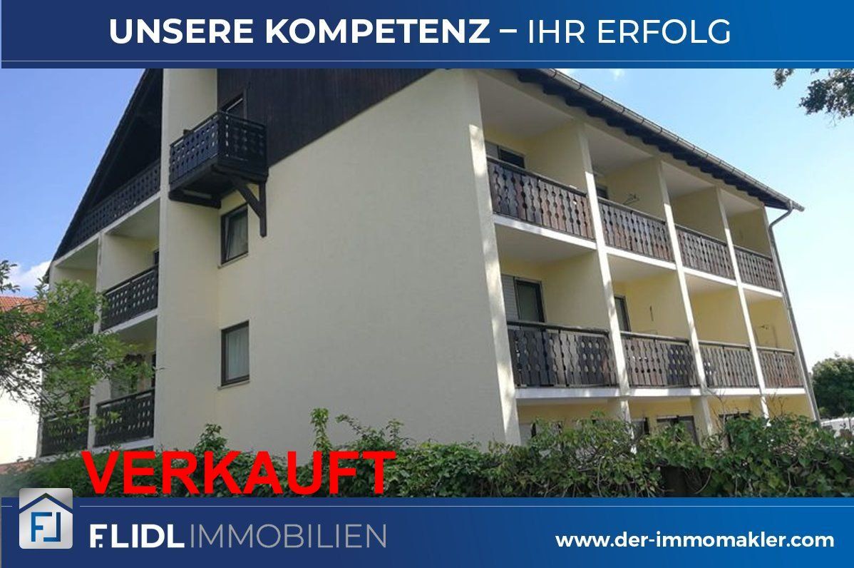 Bad Füssing: Bad Füssing 2 Zimmer Eigentumswohnung-1. Stock m. 2 Balkonen 