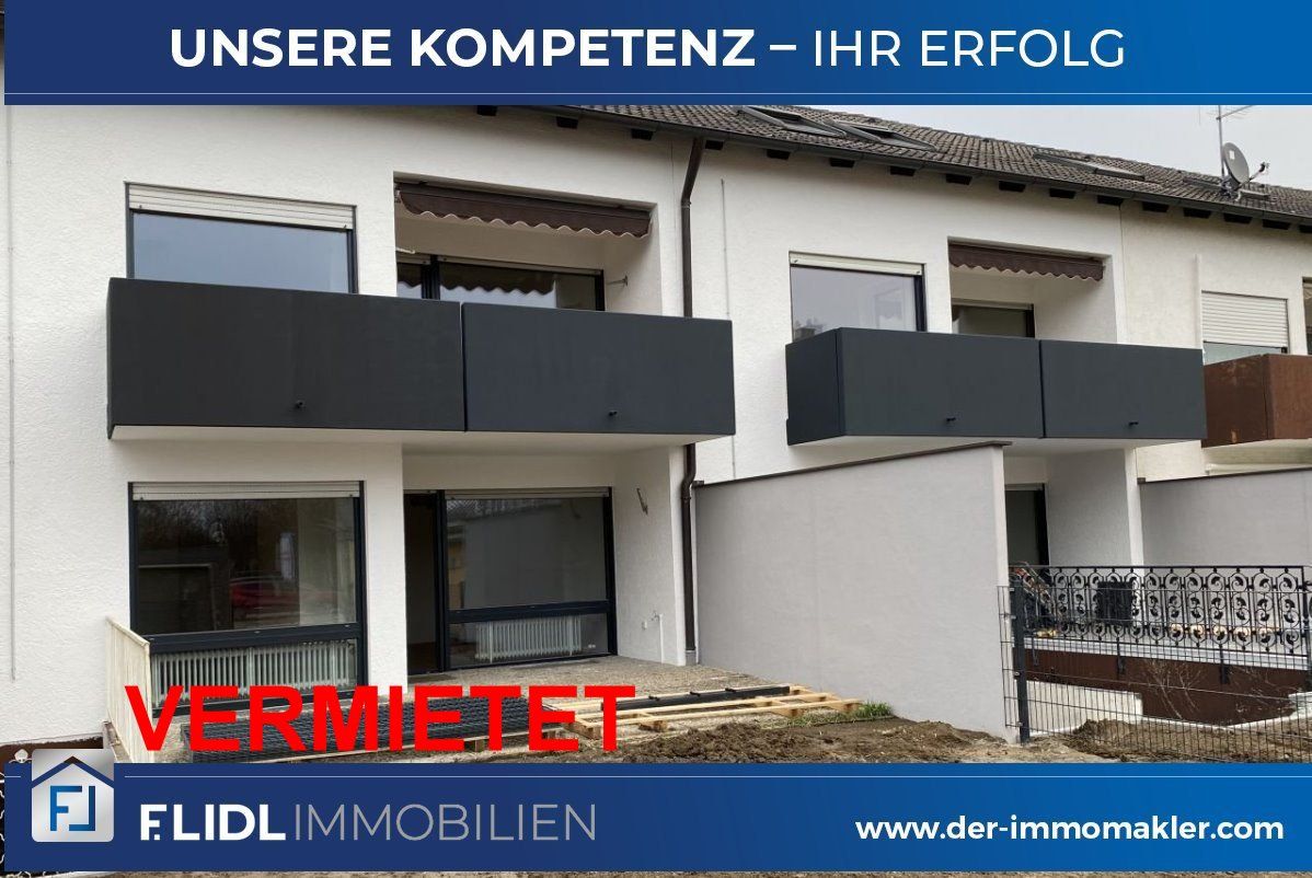 Bad Füssing: Bad Füssing Mietwohnung 2 Zimmer 1. Stock mit Balkon 