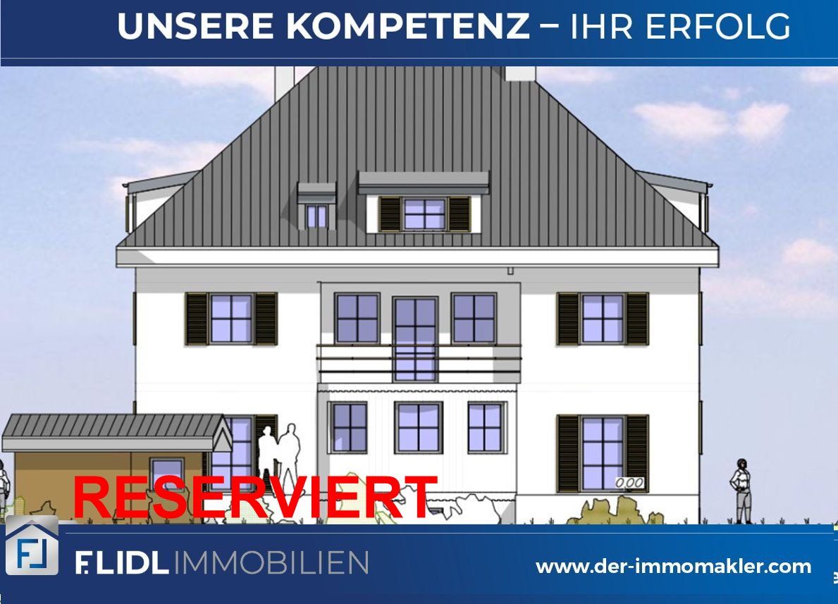 Dingolfing: 4-Zimmer ETW in einer Villa mit Charme und Parkähnlichem Garten 