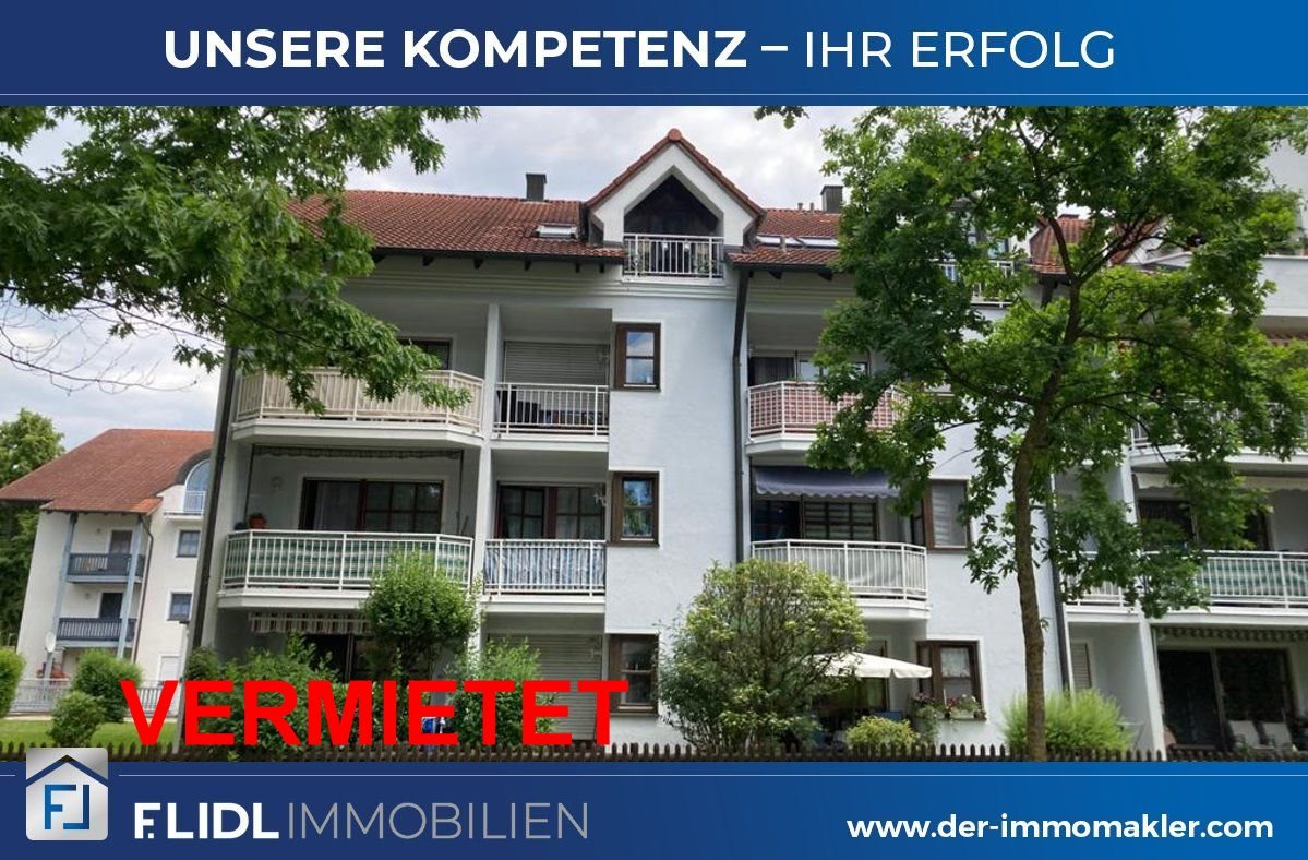 Pocking: gepflegtes 1 Zimmer Appartement 2. OG   