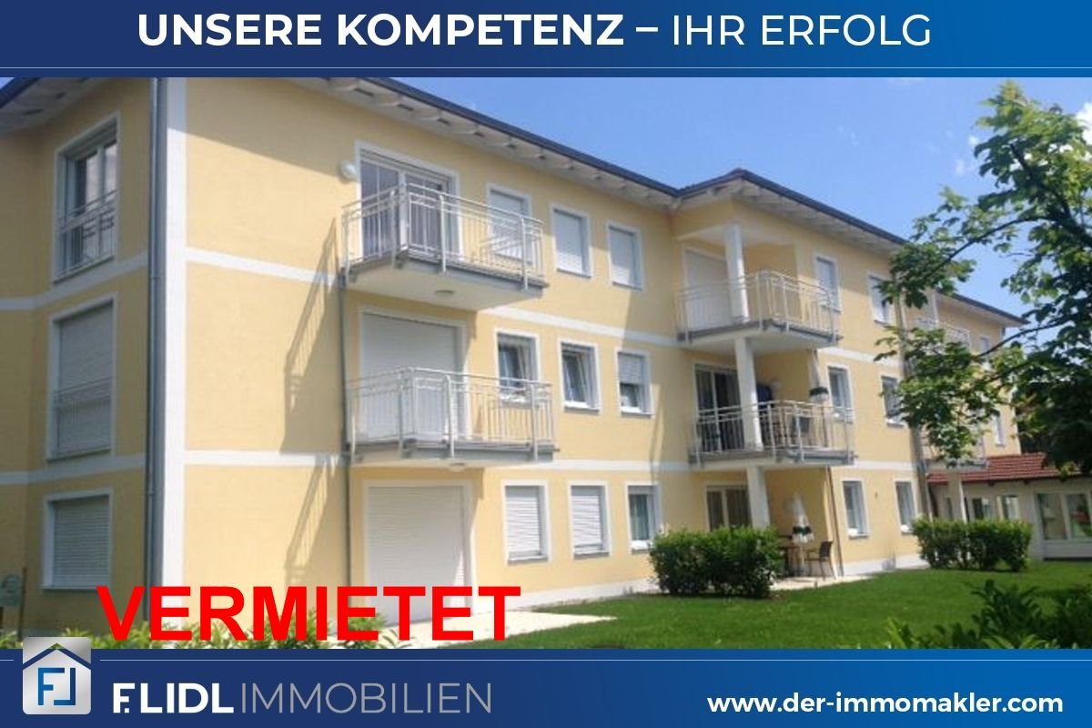 Bad Füssing: Exklusive vollmöblierte 2 Zimmer Wohnung - EG mit Terrasse 