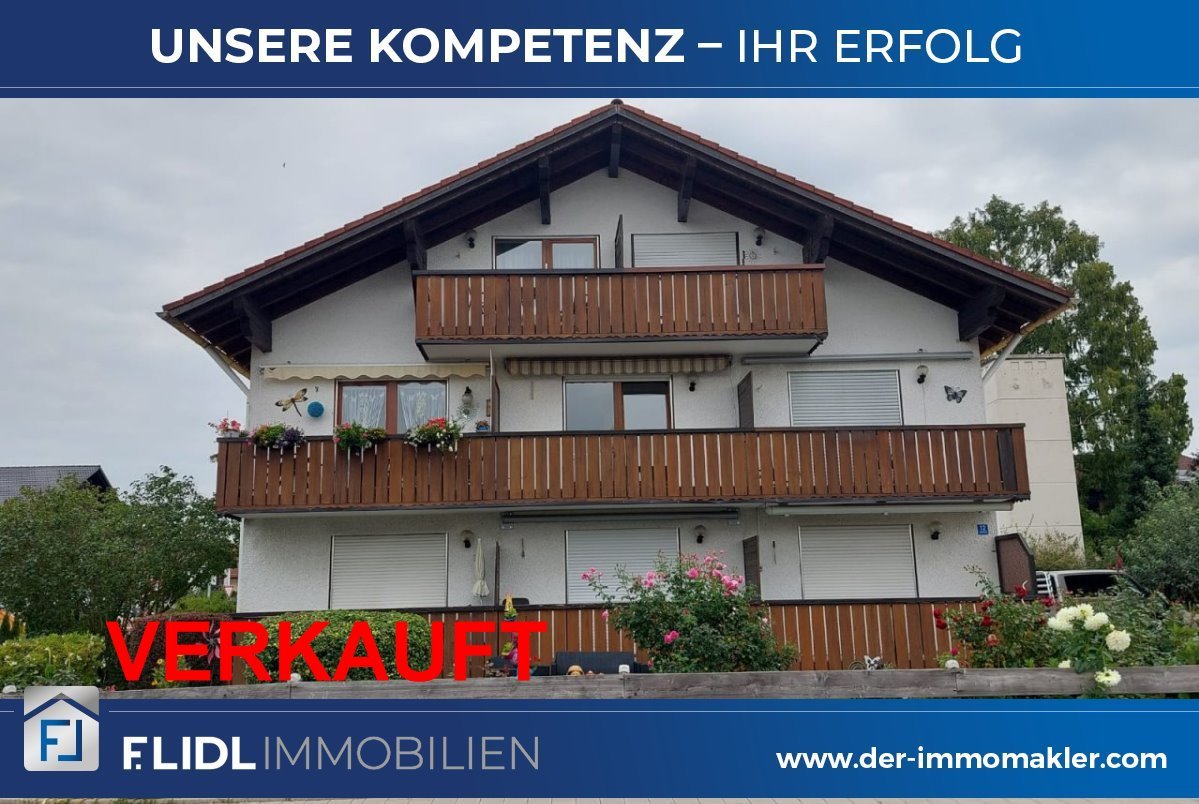 Bad Füssing: gepflegte 1 Zimmer Eigentumswohnung 1.Stock mit Balkon 