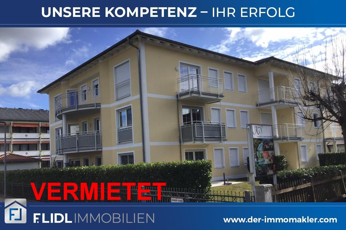 Bad Füssing: Exklusive bildschöne 3-Zimmer-Wohnung - 1.OG mit 2 Balkonen 