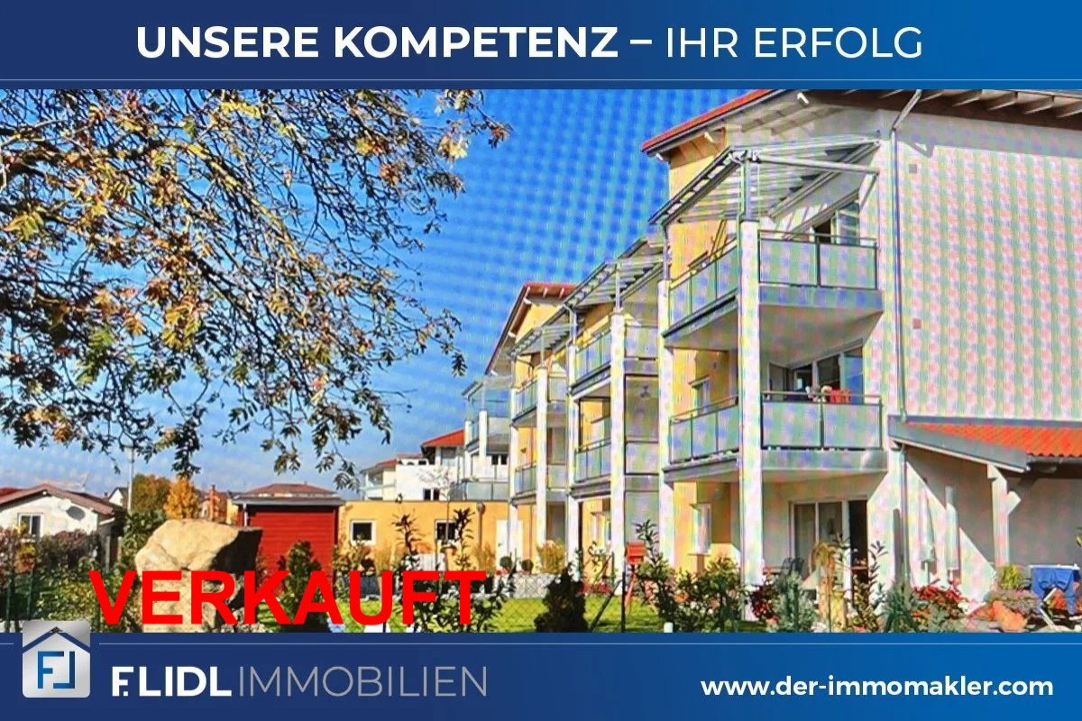 Pocking: Traumhafte 3 Zimmerwohnung mit Penthouse-Charakter -  oberste Etage mit großem Balkon 