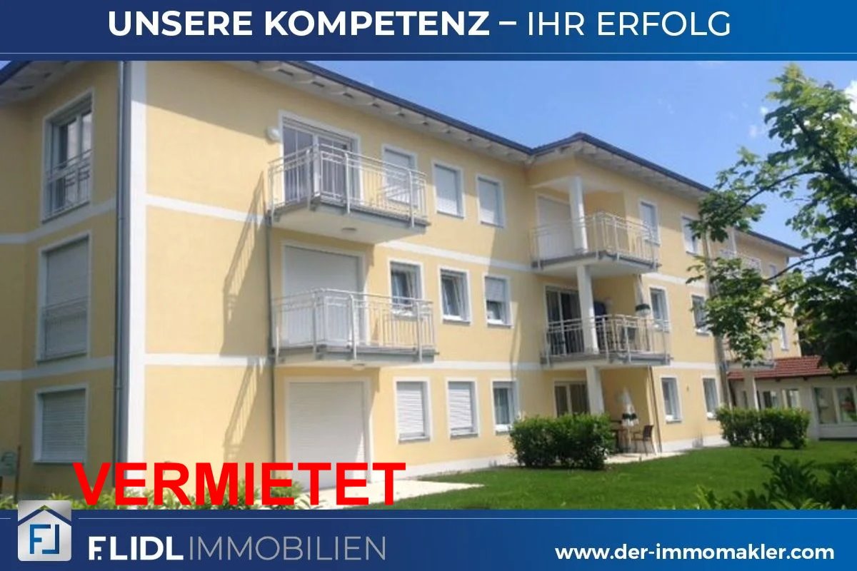 Bad Füssing: Exklusive vollmöblierte 2 Zimmer Wohnung - EG mit Terrasse 