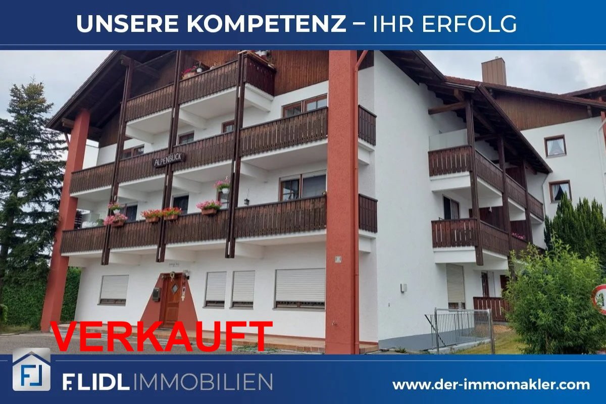 Bad Griesbach im Rottal: Gepflegtes 1 Zimmer Appartement mit Balkon in Bad Griesbach 