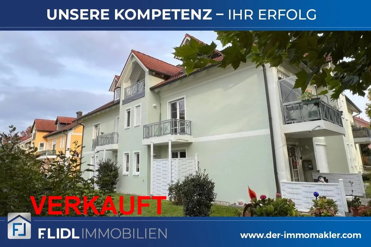 Bad Füssing: 2 Zimmer Wohnung in MFH Haus im Dachgeschoß mit Balkon 