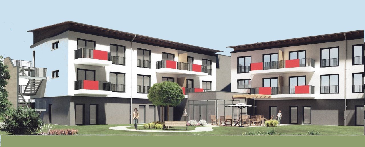 Tiefenbach:  2 Zimmerwohnung in betreutem Wohnen  2. OG in der Villa Christopherus 