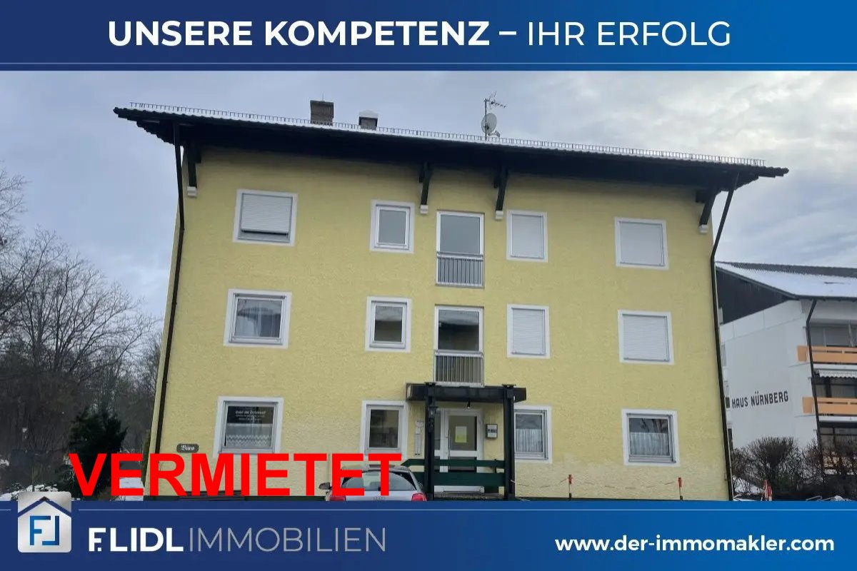 Bad Füssing: Gepflegte möblierte 2 Zimmer Wohnung zur Vermietung 