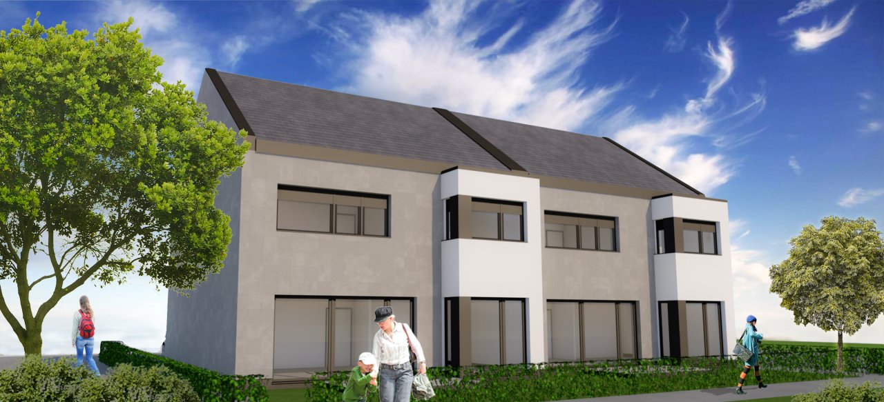 Bad Griesbach: Bauträger-Grundstück Bad Griesbach voll genehmigt 2 Doppelhäuser 