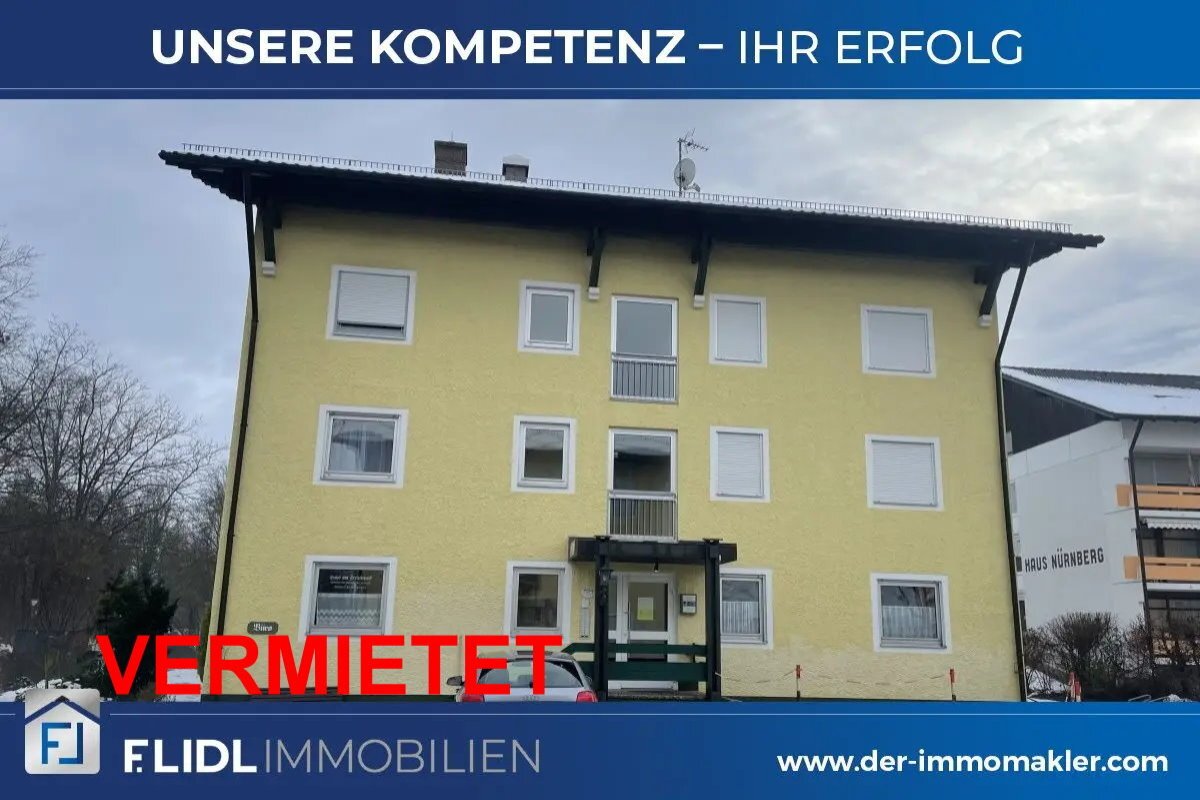 Bad Füssing: Gepflegte möblierte 2 Zimmer Wohnung zur Vermietung 