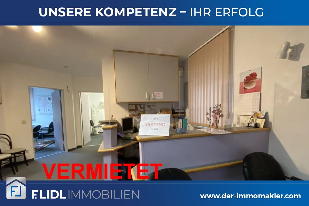 Bad Füssing: Arztpraxis bzw Gewerberäume direkt in Bad Füssing - Kurallee zu vermieten 