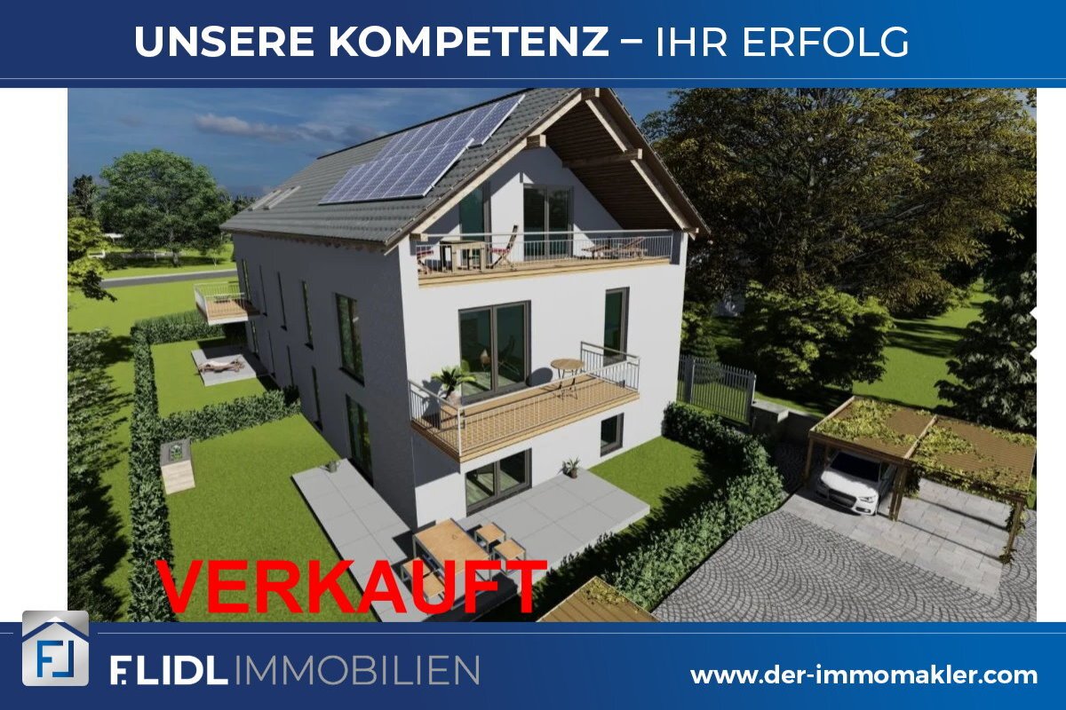 Ruhstorf an der Rott: 4 Zimmerwohnung im 2.OG mit Balkon in Ruhstorf an der Rott 