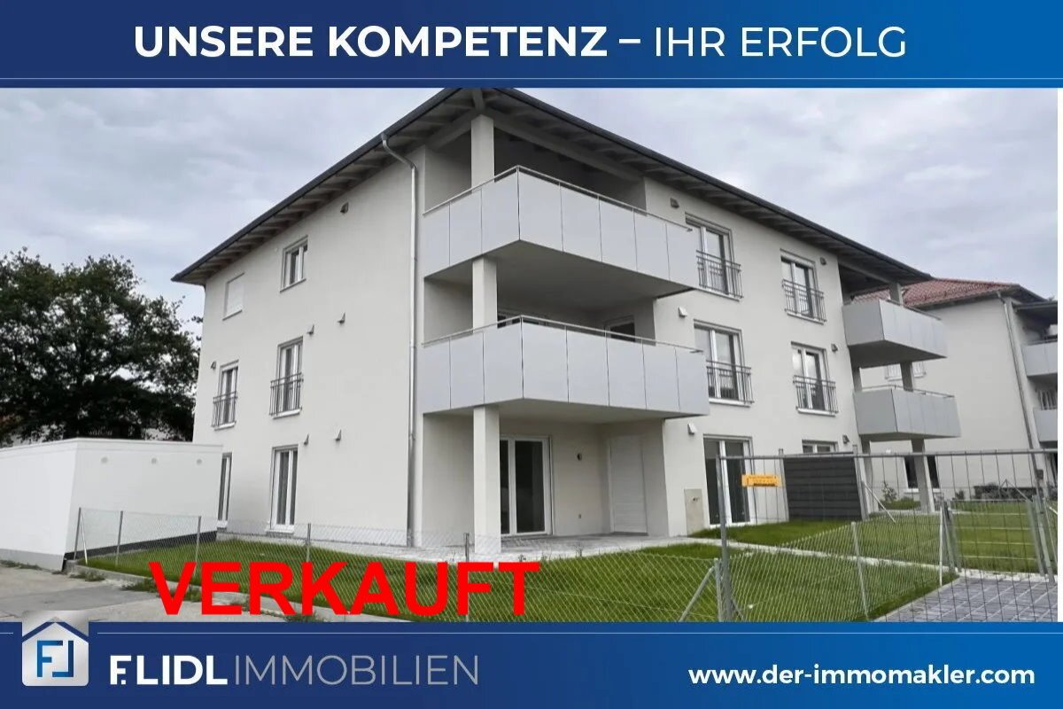 Pocking: exclusive 3 Zimmerwohnung Neubau mit großem Balkon 