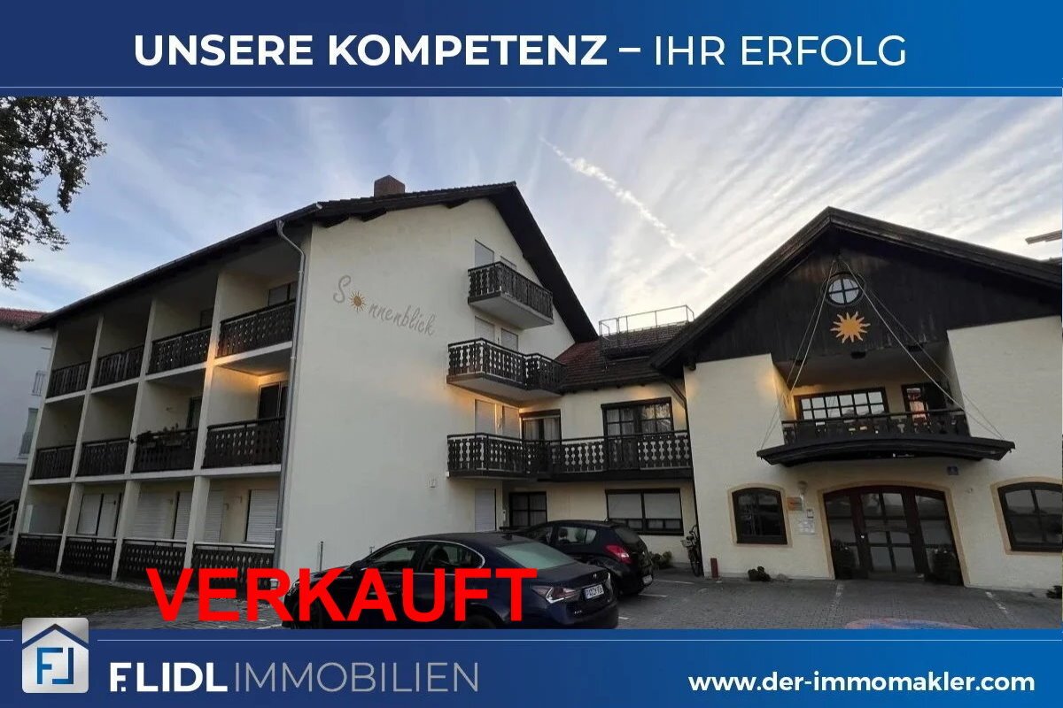 Bad Füssing: 2 Zimmer Eigentumswohnung - 1. Stock m. Balkon 