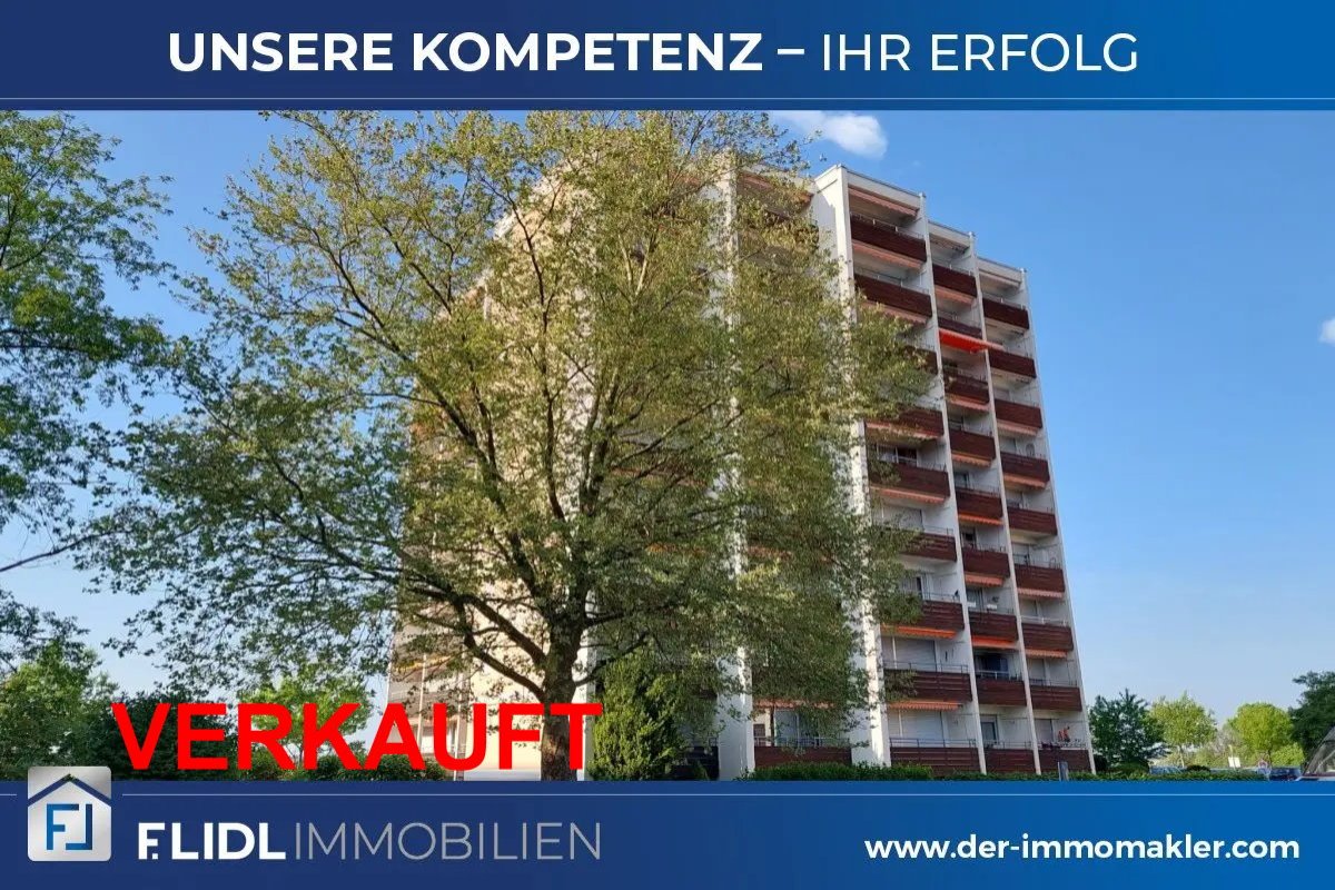 Bad Füssing: Bad Füssing 1 Zimmer Appartement - 5. Stock m. Balkon 