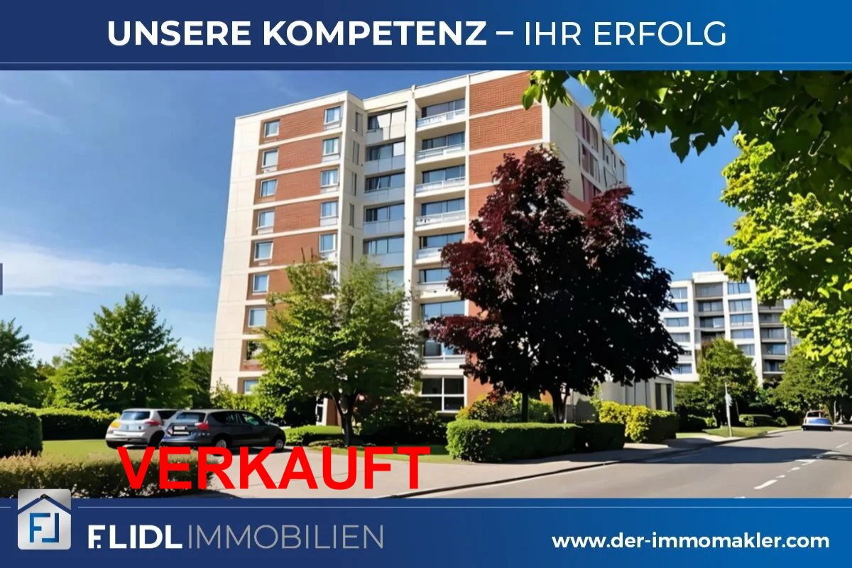 Bad Füssing: Bad Füssing 1 Zimmer Appartement -6. Stock m. Balkon 