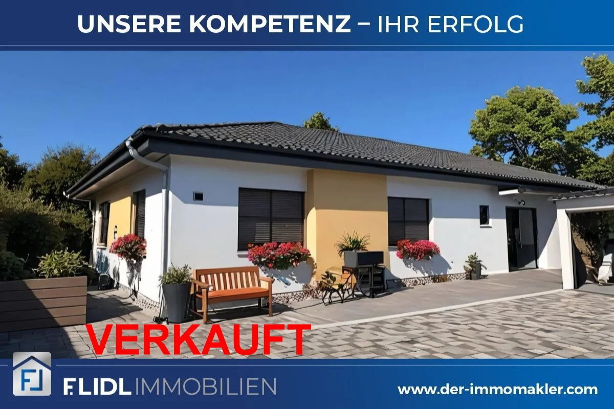 Töging am Inn: gepflegter Bungalow mit Pool 