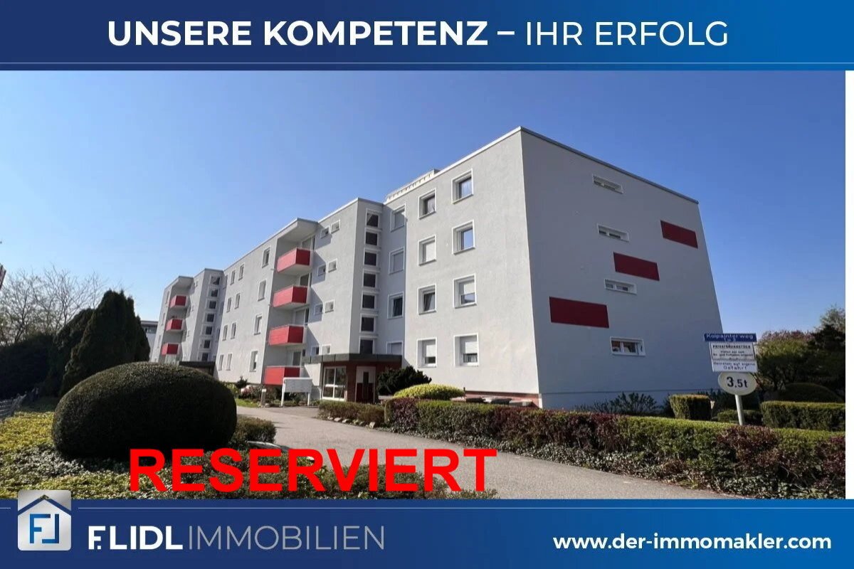Ruhstorf an der Rott: Kleine 2 Zimmer Eigentumswohnung im 2. Stock mit Südbalkon in Ruhstorf an der Rott 