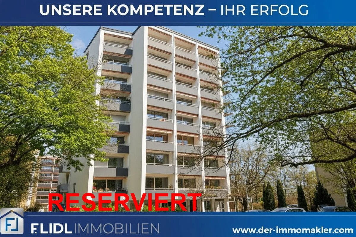 Bad Füssing: Gepflegtes 1,5 Zimmer Appartement, 8. Stock Penthouse-Charakter mit Sonnenbalkon in Bad Füssing Bad Füssing: Gepflegtes 1,5 Zimmer Appartement, 8. Stock Penthouse-Charakter mit Sonnenbalkon in Bad Füssing