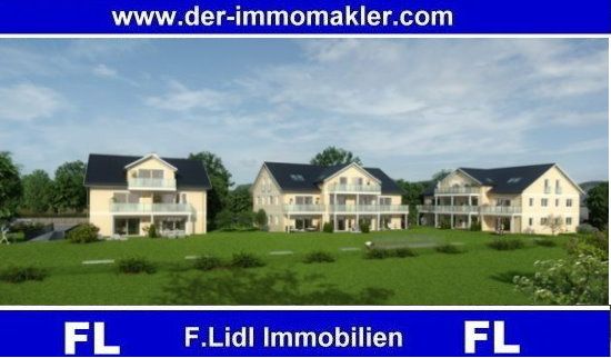 Bad Füssing: F. Lidl Immo** 2  Zimmer Neubau - Wohnung  / 1.Stock m.  Balkon 
