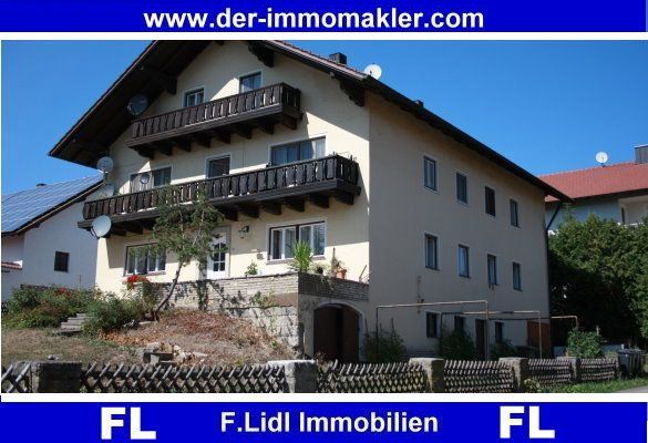 Fürstenzell: **F. Lidl Immobilien** Mehrfamilienhaus m. 3 Wohnungen Nähe Bad Höhenstadt / vermietet 