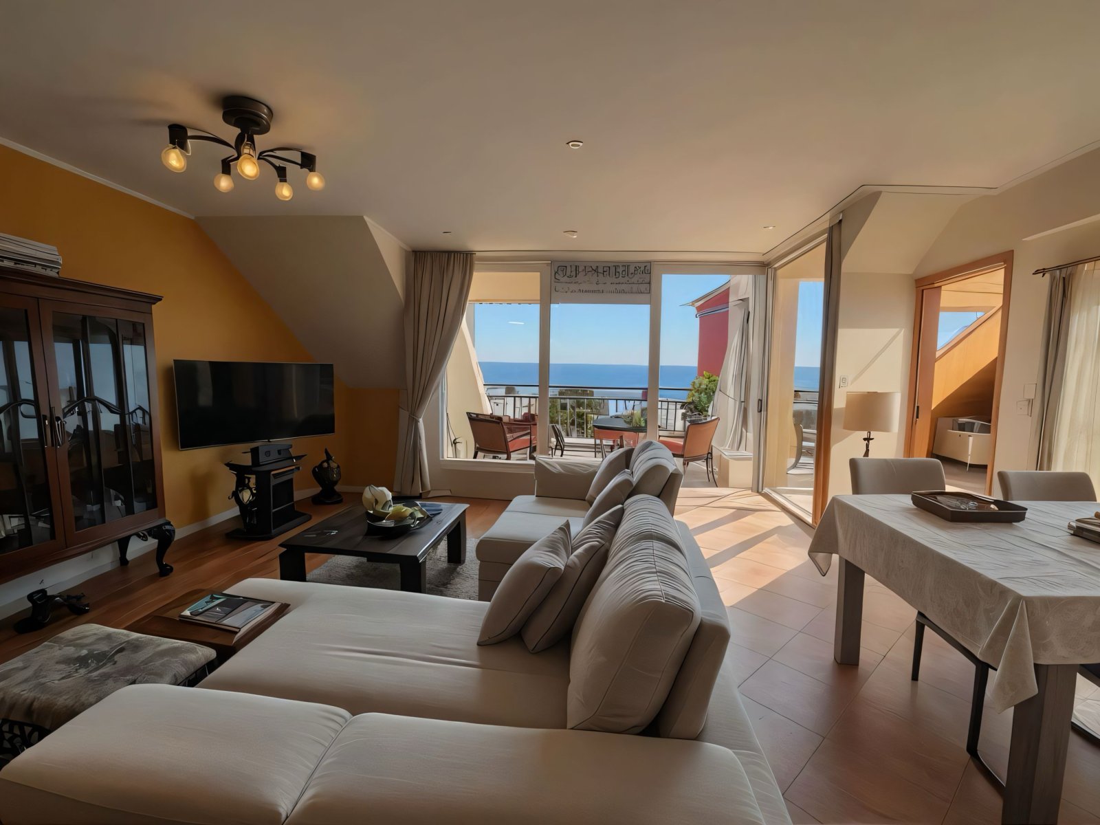 Traumhafte Wohnung mit Panorama-Balkon und lichtdurchfluteter Wohnlandschaft