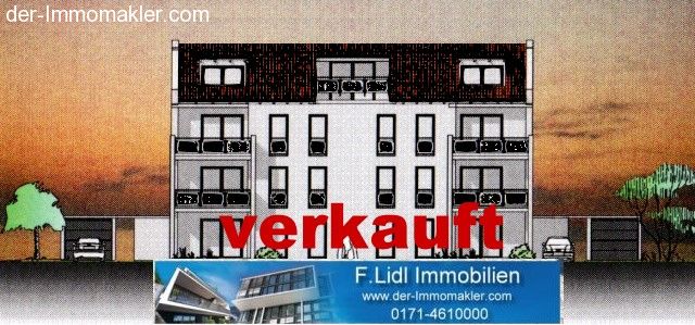 Pocking: verkauft - 3 Zimmer Eigentumswohnung in 7 Fam. Haus / Mehrfamilienhaus - 2. OG m. Balkon 